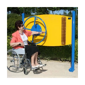 Parque de rehabilitación adaptado para sillas de ruedas online en ortopedia Ortoweb